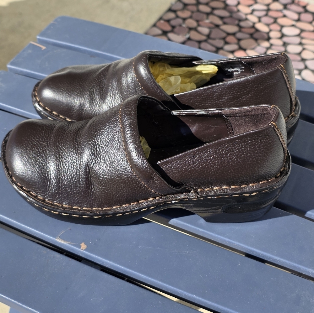 Sonoma WoMen Dark Brown Slip-On Loafers Sz 8.5M New Nursing - Picture 7 of 11
